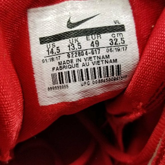 New Nike Alpha Menace Pro Low Mens 14.5 TD Cleats - Picture 4 of 8